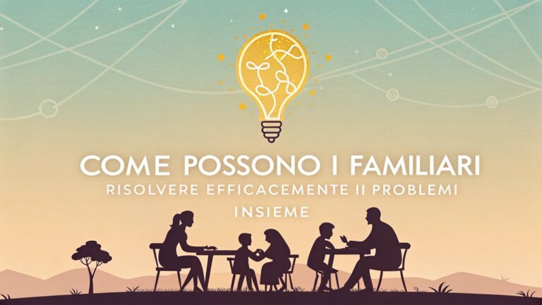Come possono i membri della famiglia risolvere efficacemente i problemi insieme?