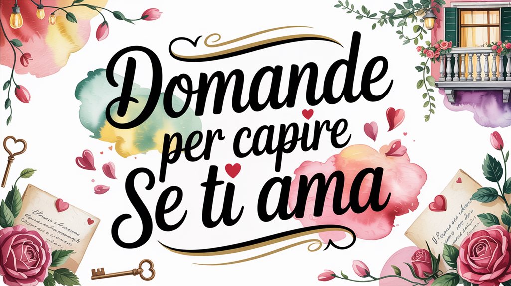 Domande per capire se ti ama