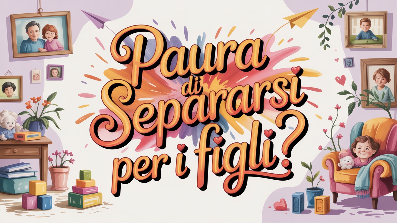 Paura di separarsi per i figli