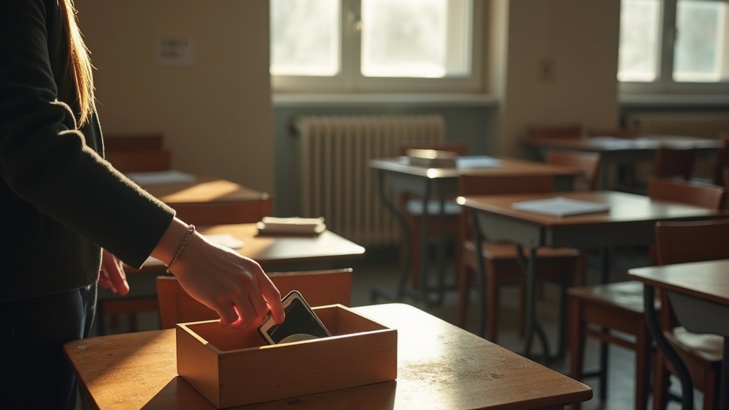 Divieto smartphone in classe