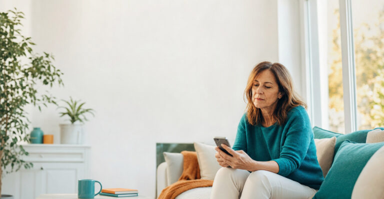 Figlio adulto che ignora genitore silenzio distanza